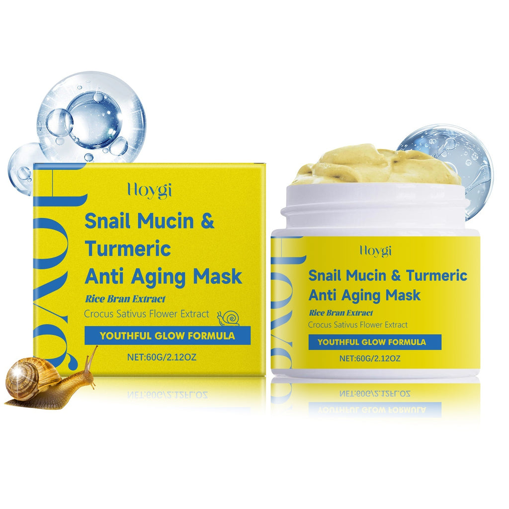 Snail Mucin Turmeric Anti Aging Mask
