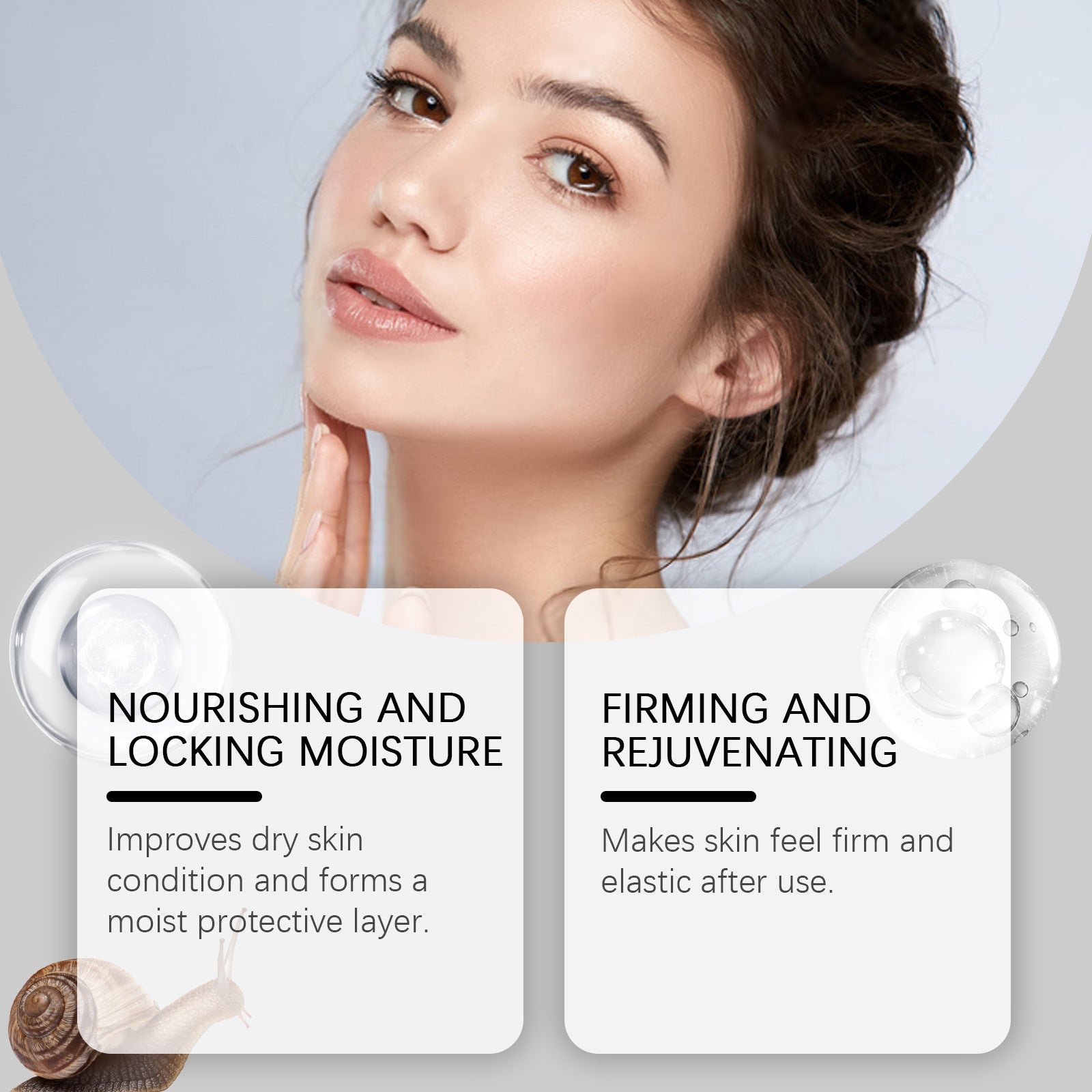 Snail Mucin Moisturizing Mask Firming Skin